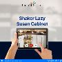 Shaker Lazy Susan Cabinet for Smart Corner Storage