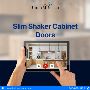 Slim Shaker Cabinet Doors – Sleek and Versatile Charm