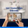 Space-Saving Slim Shaker Style Cabinets