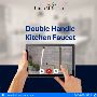 Double Handle Kitchen Faucet for Home & Kitchen Use