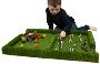 Enjoy watching your kid build a world of farmland fantasy!
