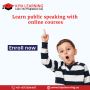 Learn public speaking with online courses