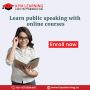 Learn public speaking with online courses