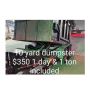 Dumpster Trash Service Rancho Cucamonga Ca