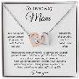 To my beautiful mother interlocking heart