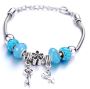 Antique Original Crown key lock Shape 6 colors Charm Bracele