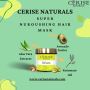 SUPER NOURISHING HAIR MASK| ORGANIC HAIR CARE WITH AVOCADO A
