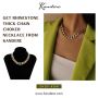 Get Rhinestone Thick Chain Choker Necklace from Kandere