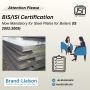 BIS Mark for Steel Plates for Boilers – With Brand Liaison 