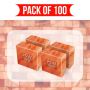 Himalayan Salt Blocks 4"(L) x 4"(W) x 2"(H) - Pack of 100