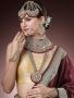 Buy Gold Plated Red Indian Traditional Kundan Dulhan Bridal 