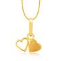 Designed Gold Pendant for Women - Karatcraft