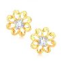 Stylish Gold Earrings for Women by Karatcraft