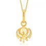 Buy Khanda Gold Pendant at Karatcraft Buy Khanda Gold Pendant at Karatcraft