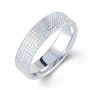 Shine Bright and Stunning Platina Diamond Earrings