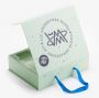 Premium handle style magnetic closure Rigid packaging box wi