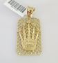 Buy 10K, 14K Gold Cuban Link Pendant for Men in Texas, USA 