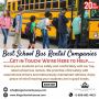 Best School Bus Rental Companies