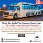 Party Bus Rental For Summer Beach Trips