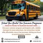 School Bus Rental For Summer Programs