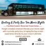 Renting A Party Bus For Movie Nights
