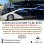 Top Destination To Visit With Tour Bus Rentals