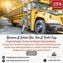 Reserve A School Bus For A Field Trip