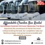 Affordable Charter Bus Rental Service