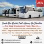 Charter Bus Rental That’s Always On Schedule
