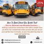 How To Book School Bus Rental Fast
