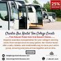 Charter Bus Rental For College Events