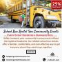 School Bus Rental For Community Events