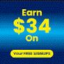 Get $34 When You Join For Free!