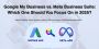 Google My Business vs Meta Business Suite  