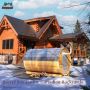Barrel Saunas for Canadian Backyards