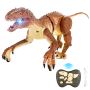 Remote Control Dinosaur, RC Dinosaur Toy with LED Light & So