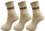 Men's Ankle Length Solid Cotton Terry Khakhi Police Socks – 