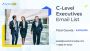 Are You Looking To Connect With C-Level Executives?