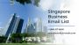 "Avention Media's Singapore Business Email List"