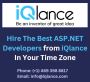 Hire The Best ASP.NET Developers from iQlance In Your Time Zone