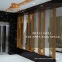 Elegant Brass Partition Grills by Laiton Crafts