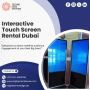 Rent Large Touch Screens for Product Demos in Dubai