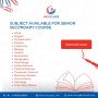 NIOS Senior Secondary Subjects | NIOS Class 12 Course Option