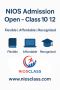 NIOS Admission Open for Class 10 & 12 | Flexible & Affordabl