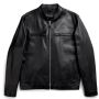 Black Leather Racer Jacket Black Leather Racer Jacket