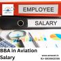 BBA aviation course salary