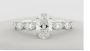 2ct Oval & Pear Trilogy Engagement Rings | Lab-Grown Diamond