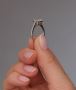 1.30ct Oval Seamless Halo Lab Grown Diamond Engagement Rings