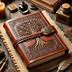 Tree of Life Embossed Leather Journal