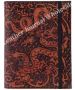 Buy Handmade Chakra Leather Journal – Embossed Five Chakra D